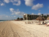 Dreams Riviera Cancun beach photo